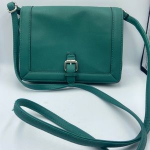 Merona Dark Green Crossbody Bag